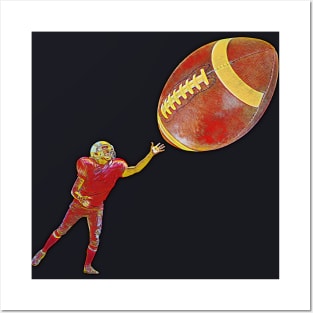 American  power football Posters and Art